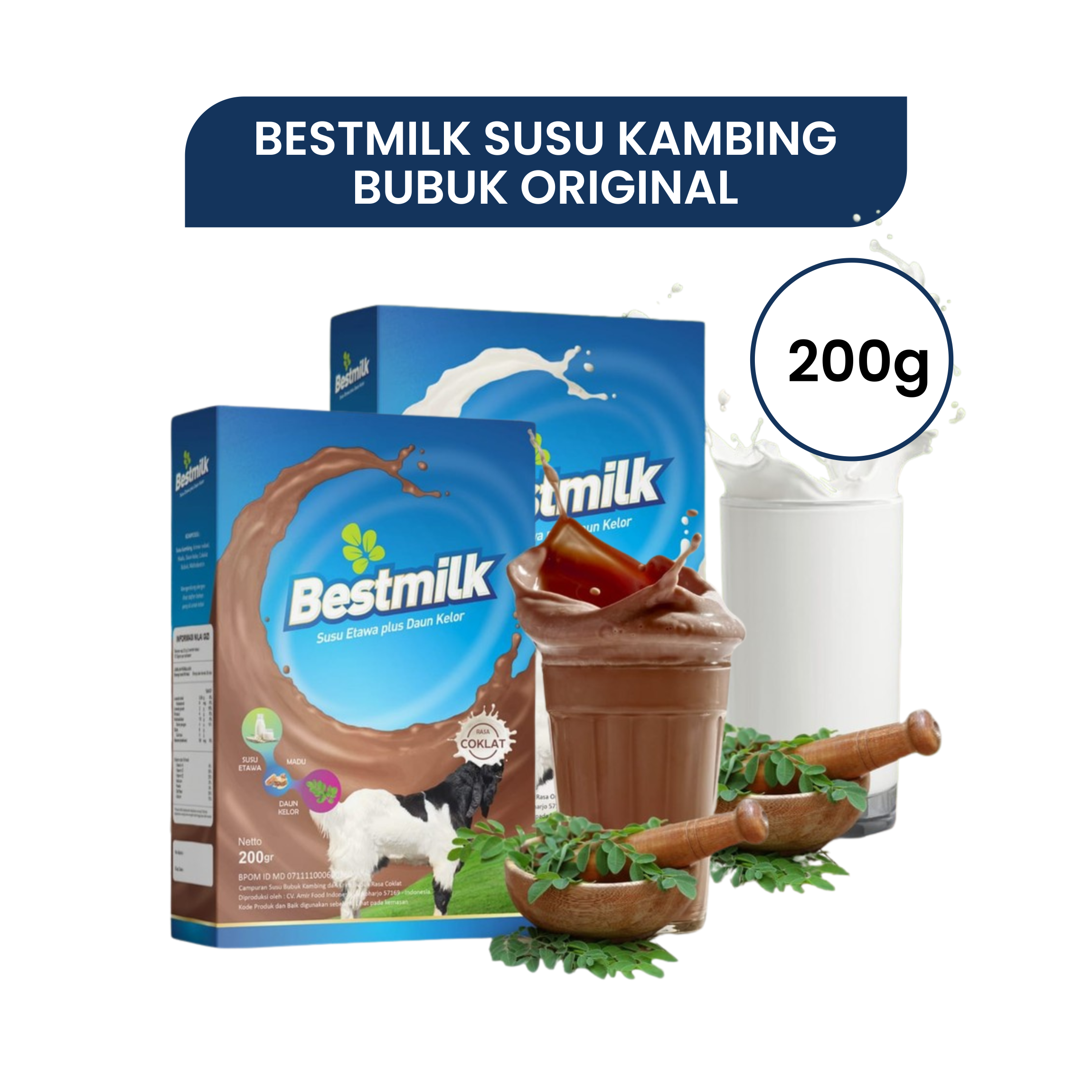 BESTMILK SUSU KAMBING BUBUK ORIGINAL 1