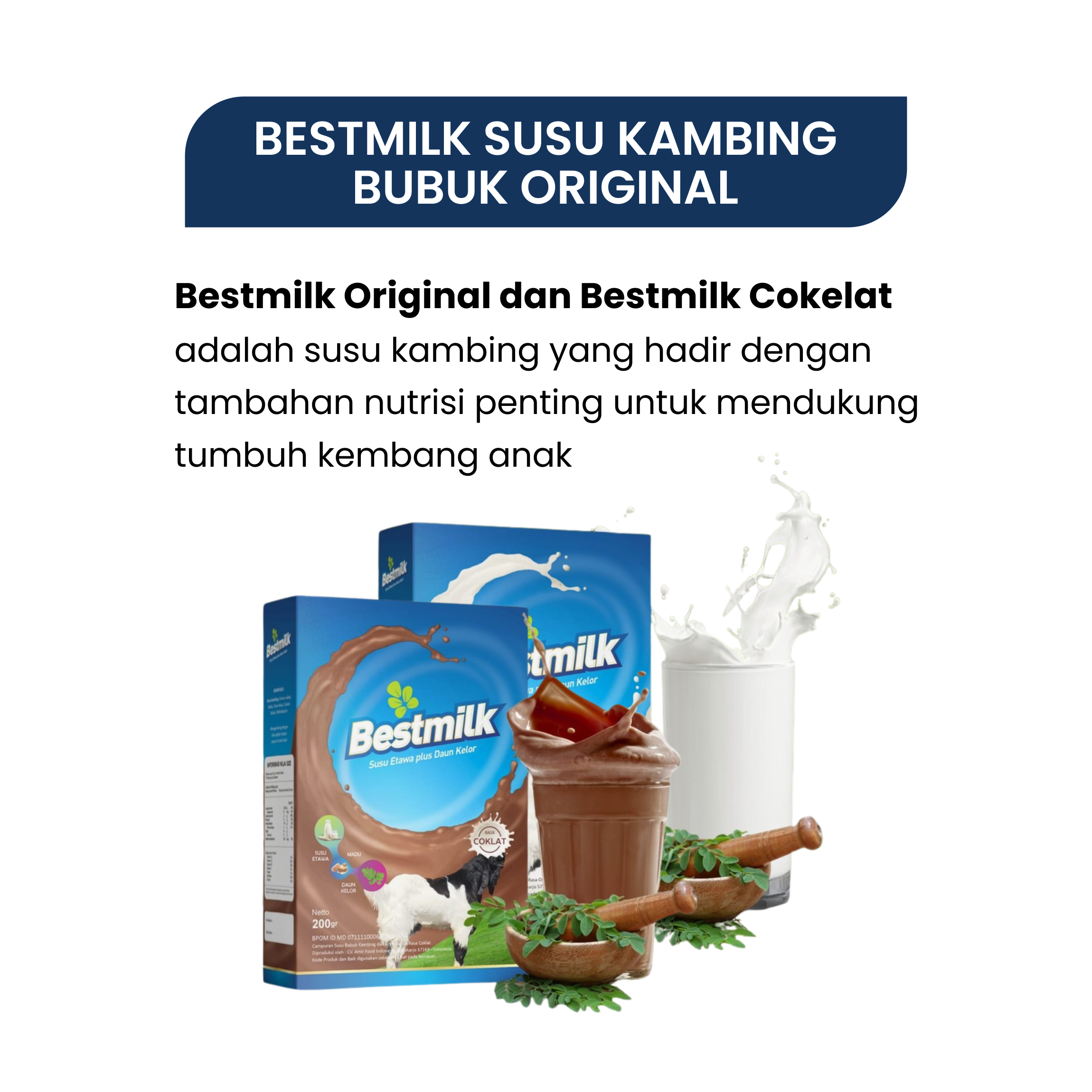 BESTMILK SUSU KAMBING BUBUK ORIGINAL 2