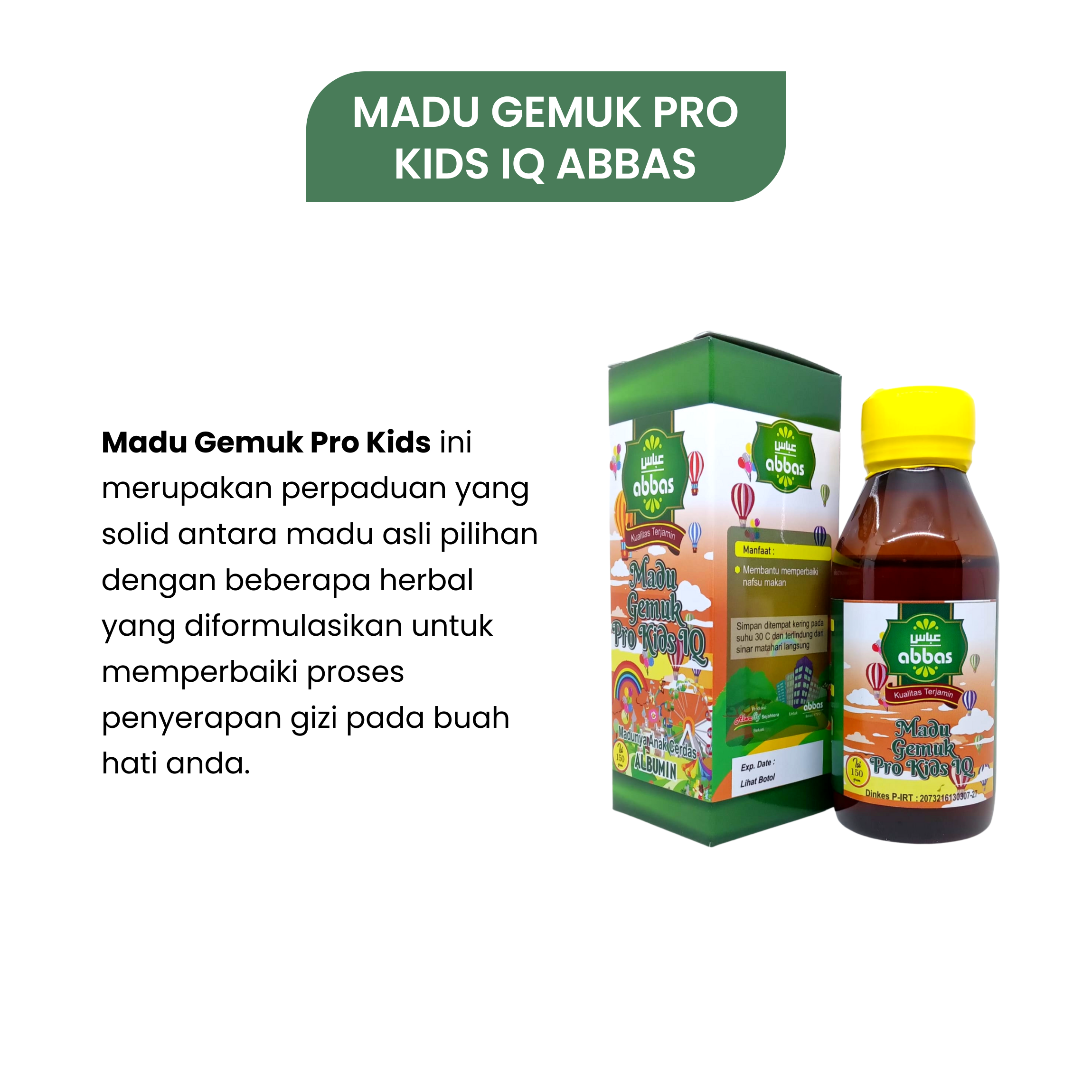MADU GEMUK PRO KIDS IQ ABBAS 2