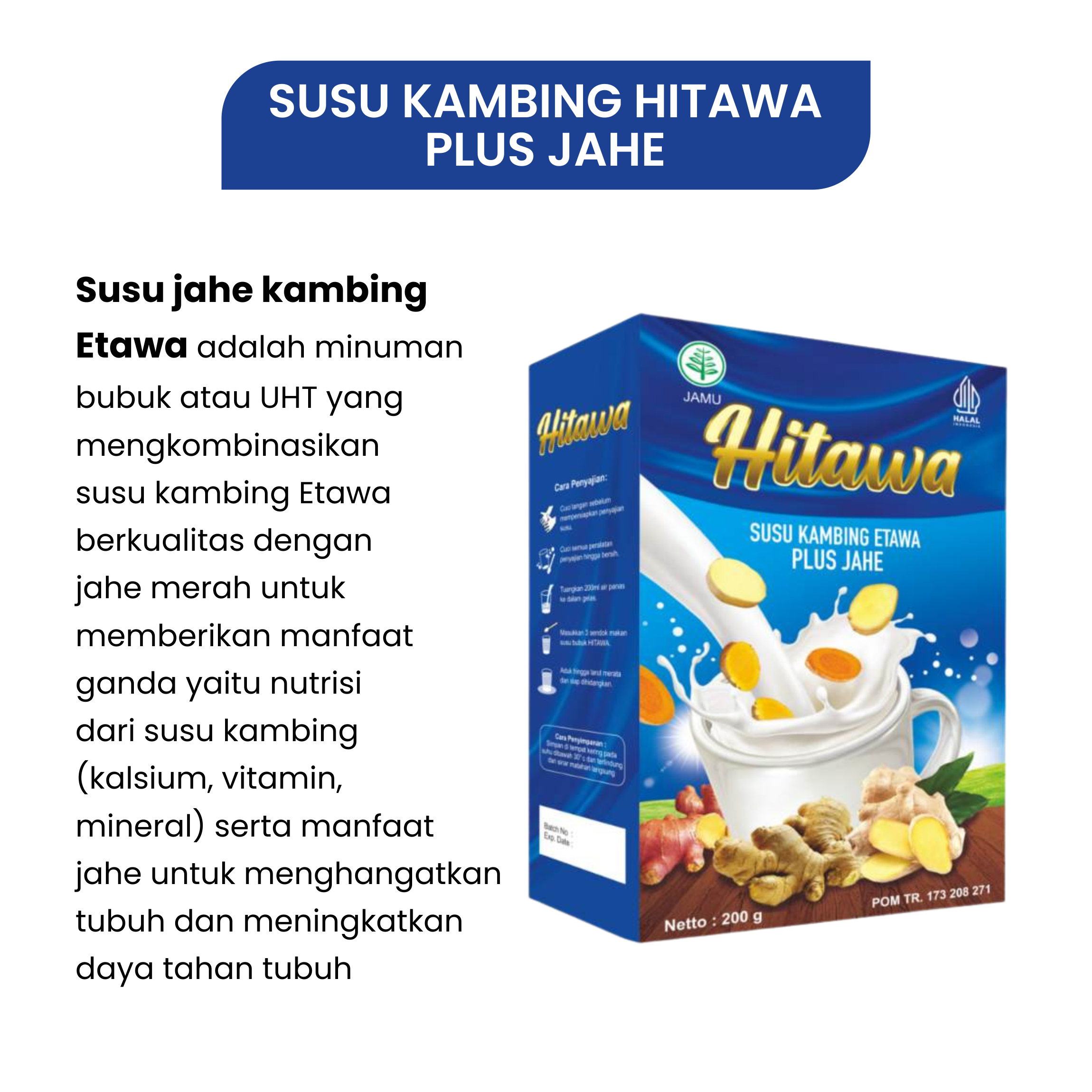 SUSU KAMBING HITAWA PLUS JAHE 2