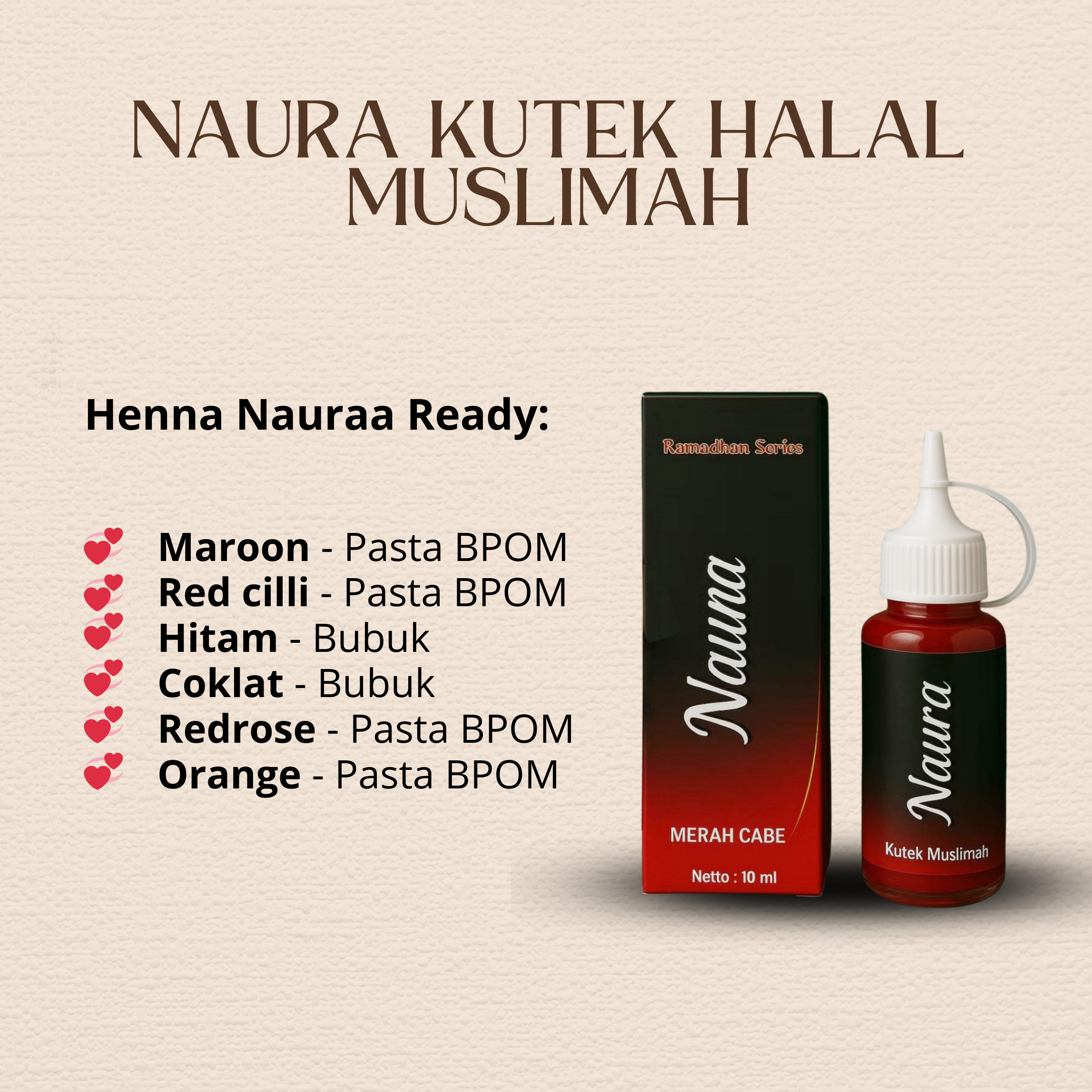 naura kutek halal muslimah 2